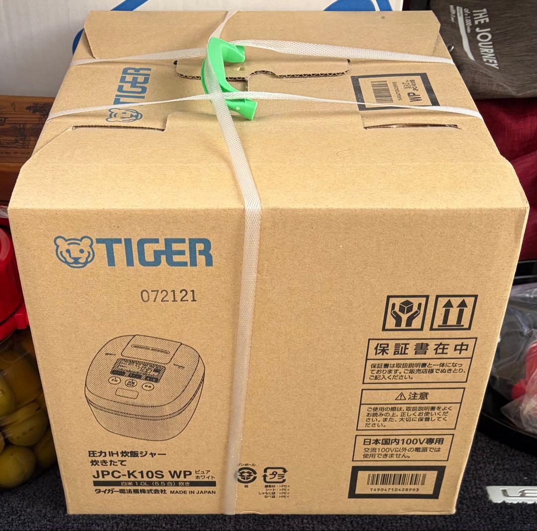 タイガー　炊飯器　JPC-K10S 5.5合炊