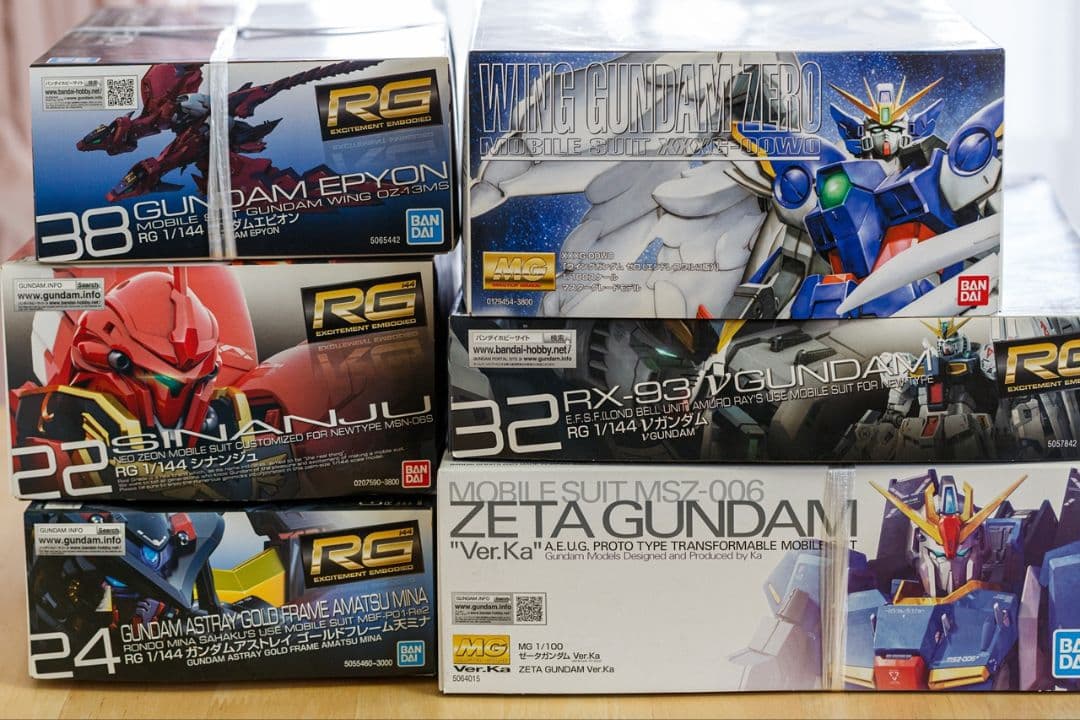 キ*ん様 MG RG ガンプラ まとめ売り(未組立) 1/144＆1/100