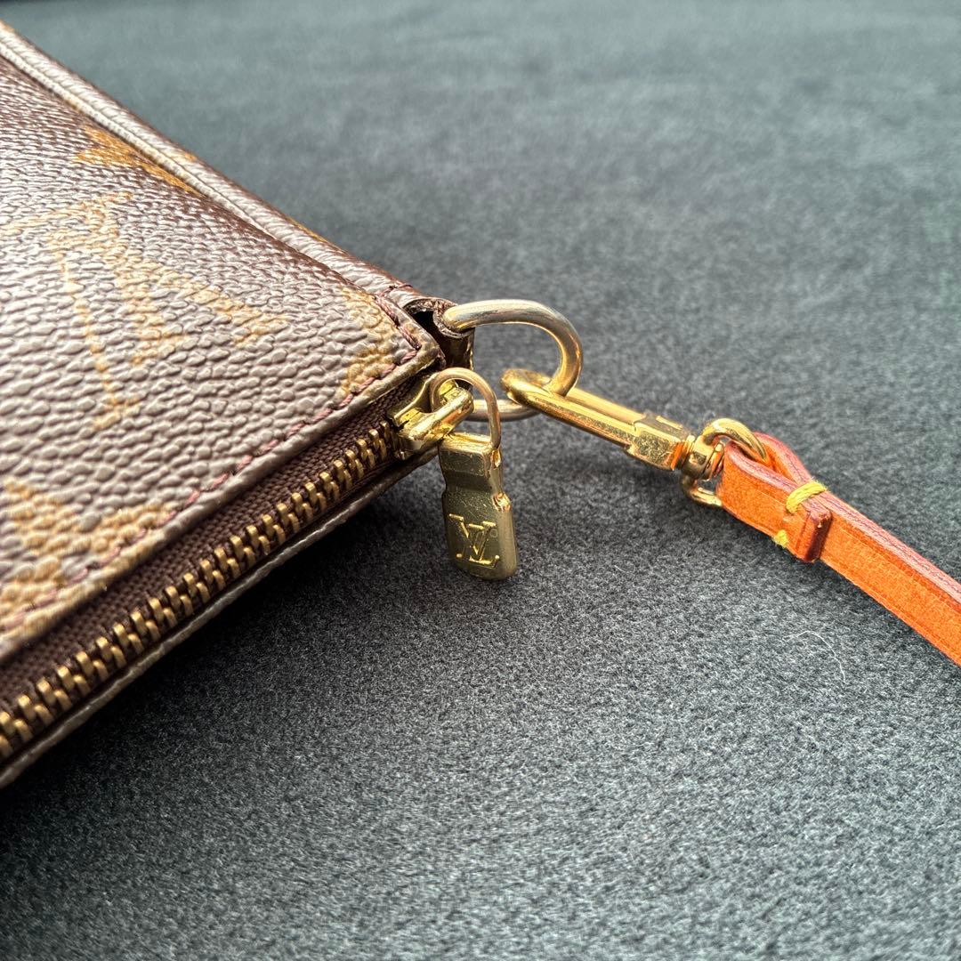 美品Louis Vuitton モノグラムミニポシェットアクセソワールポーチ