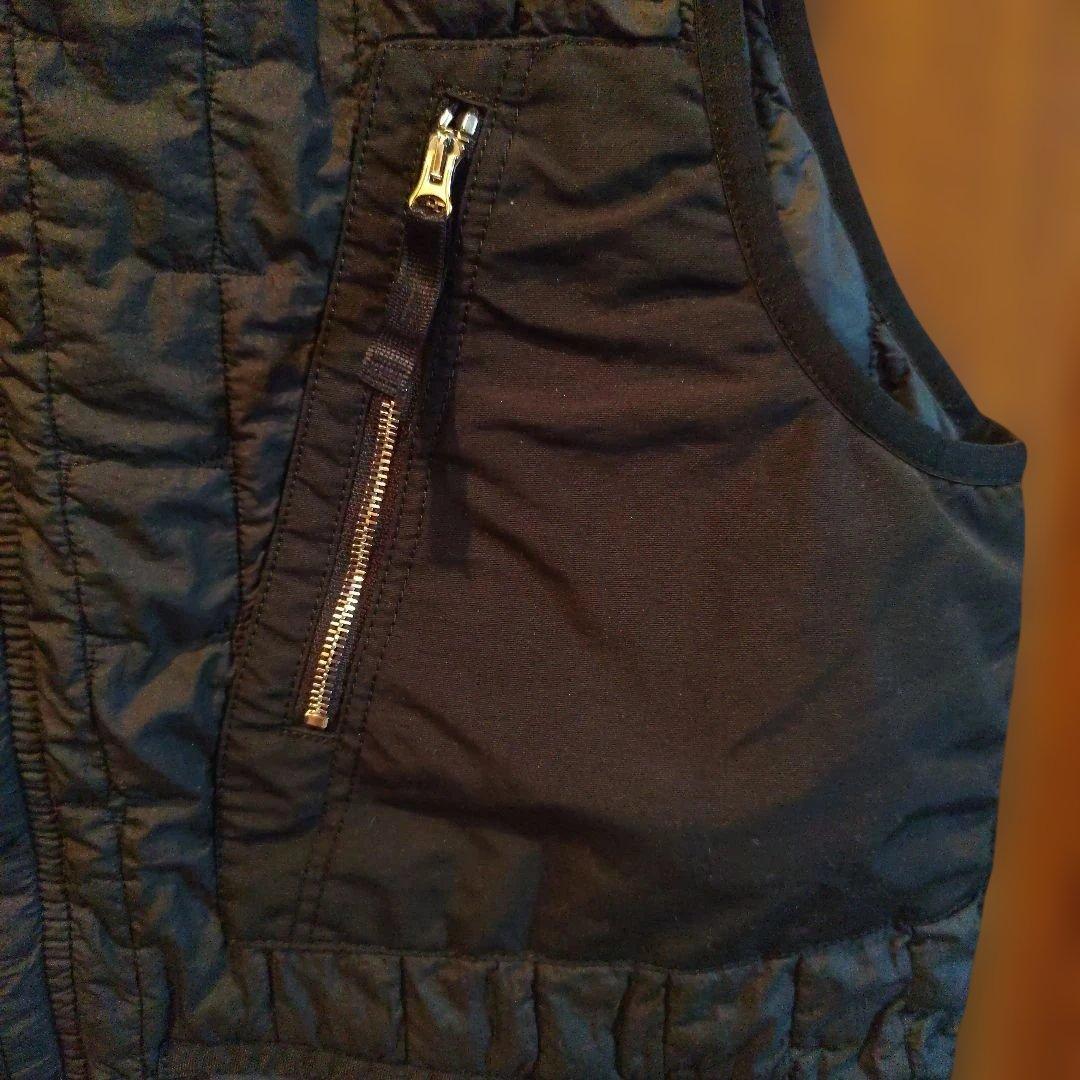 STONE  ブラックキルティングベスト