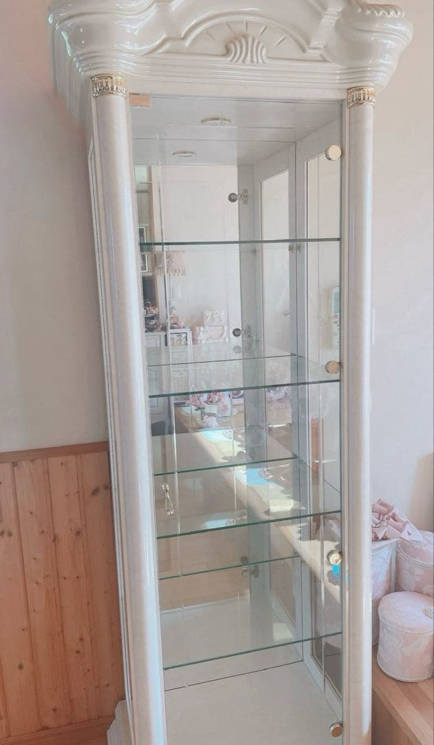 サルタレッリ♡ロココ ガラスキャビネット