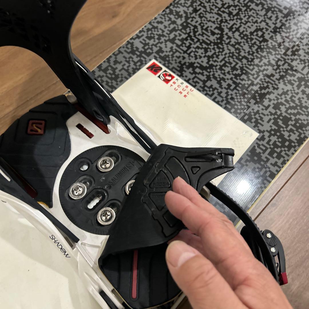 K2 カラフルスノーボード ビンディングセット
