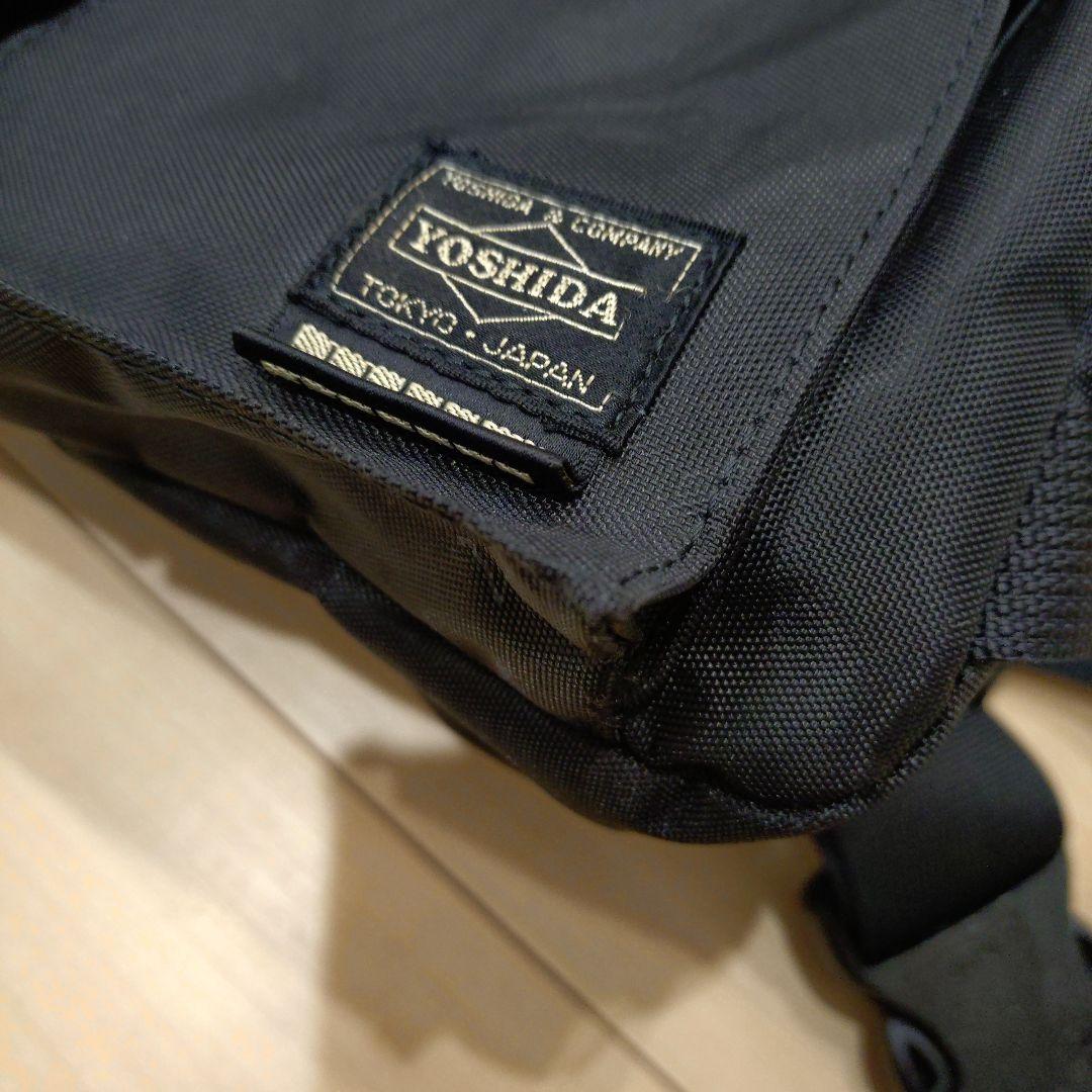 【希少美品】PORTER × M.U.G コラボ デニールナイロンウエストバッグ