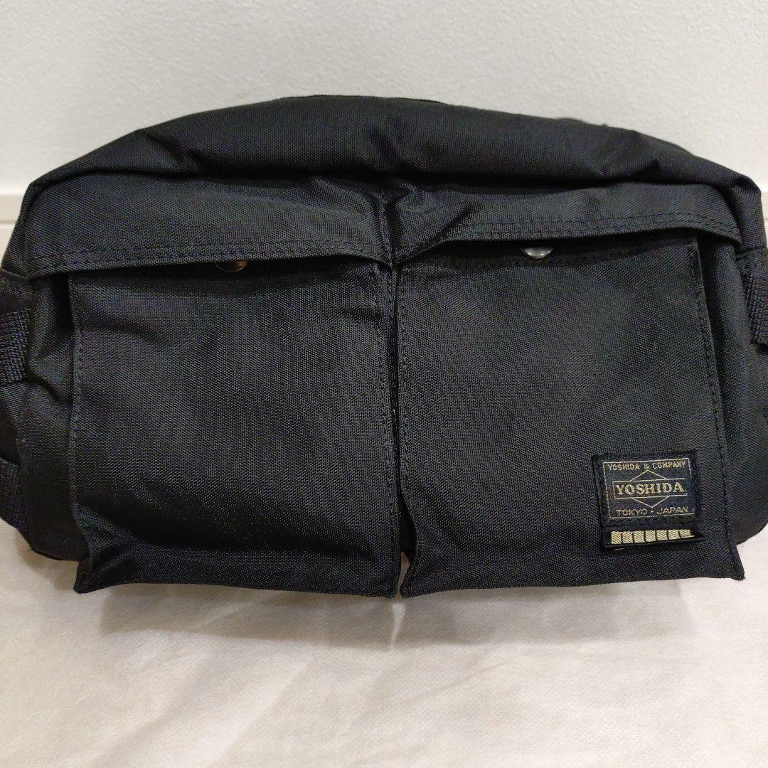 【希少美品】PORTER × M.U.G コラボ デニールナイロンウエストバッグ