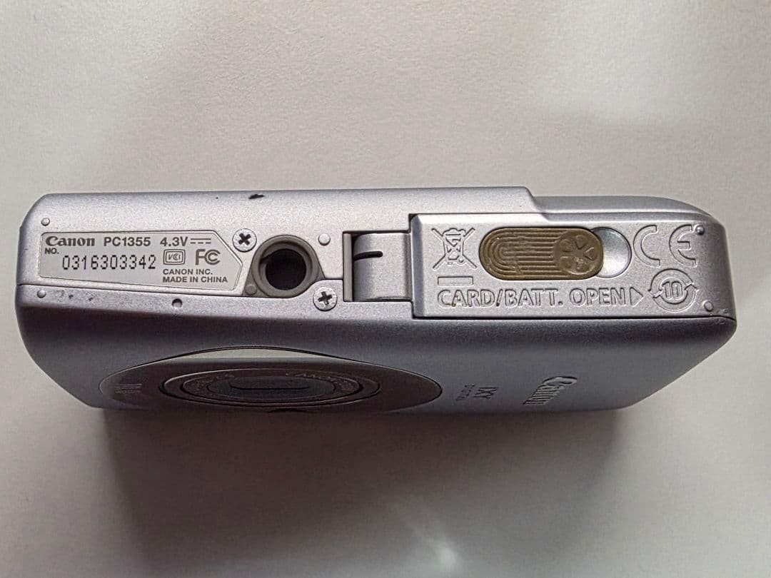 Canon IXY DIGITAL 110 IS PC1355 動作確認済み