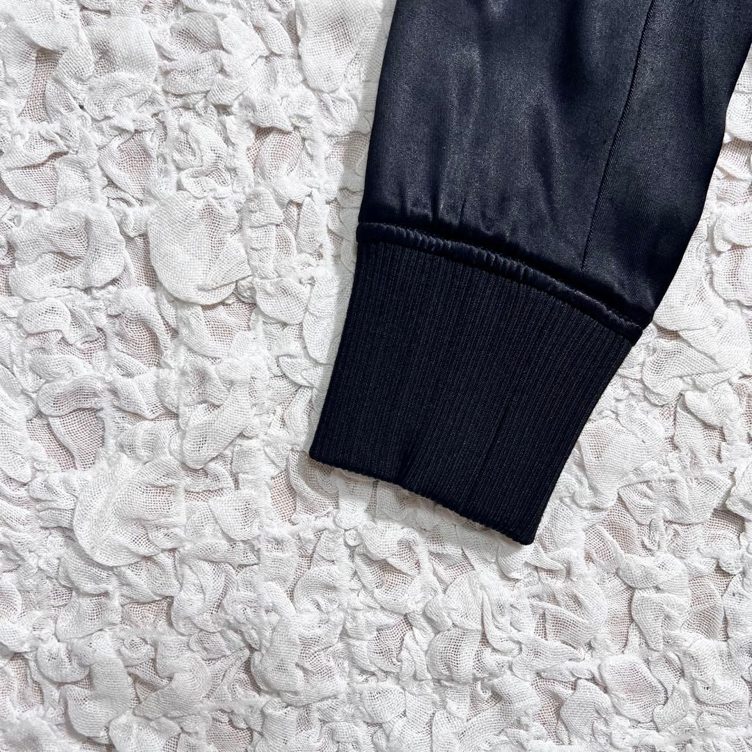 『DIESEL』 スカジャン　J-SMOAK-EMBRO リバーシブル　黒　S