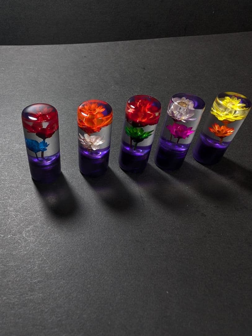 羽瀬川様　水中花カーアクセサリー