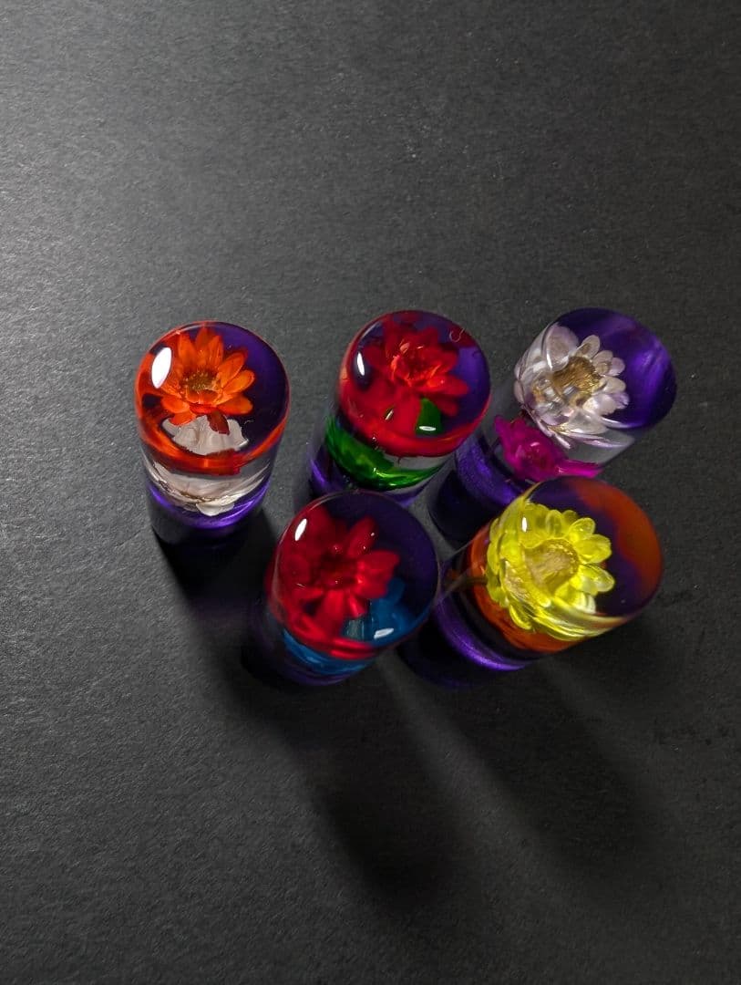 羽瀬川様　水中花カーアクセサリー