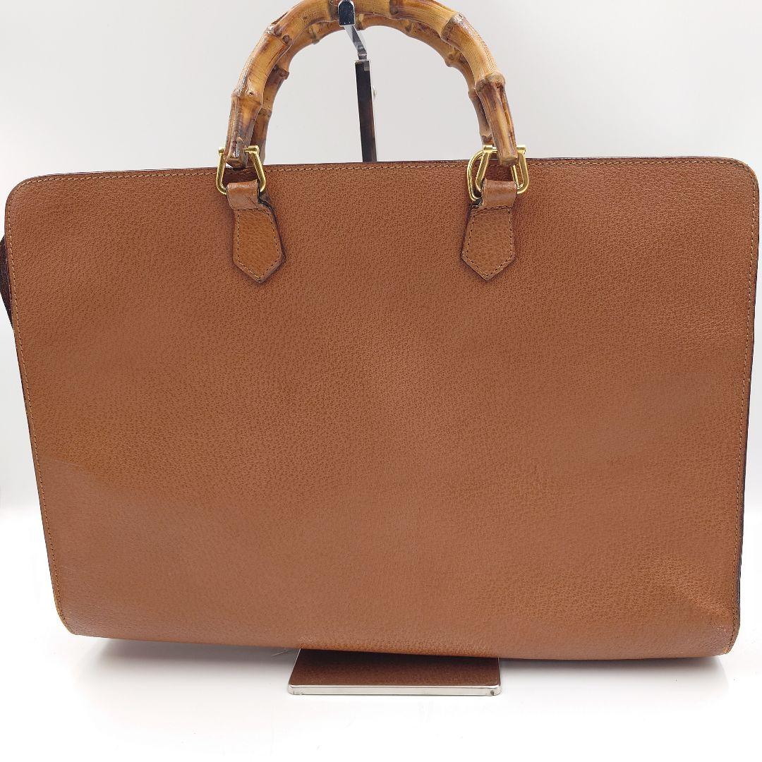 GUCCI ブリーフケース バンブー 2way ビジネスバッグ グッチ