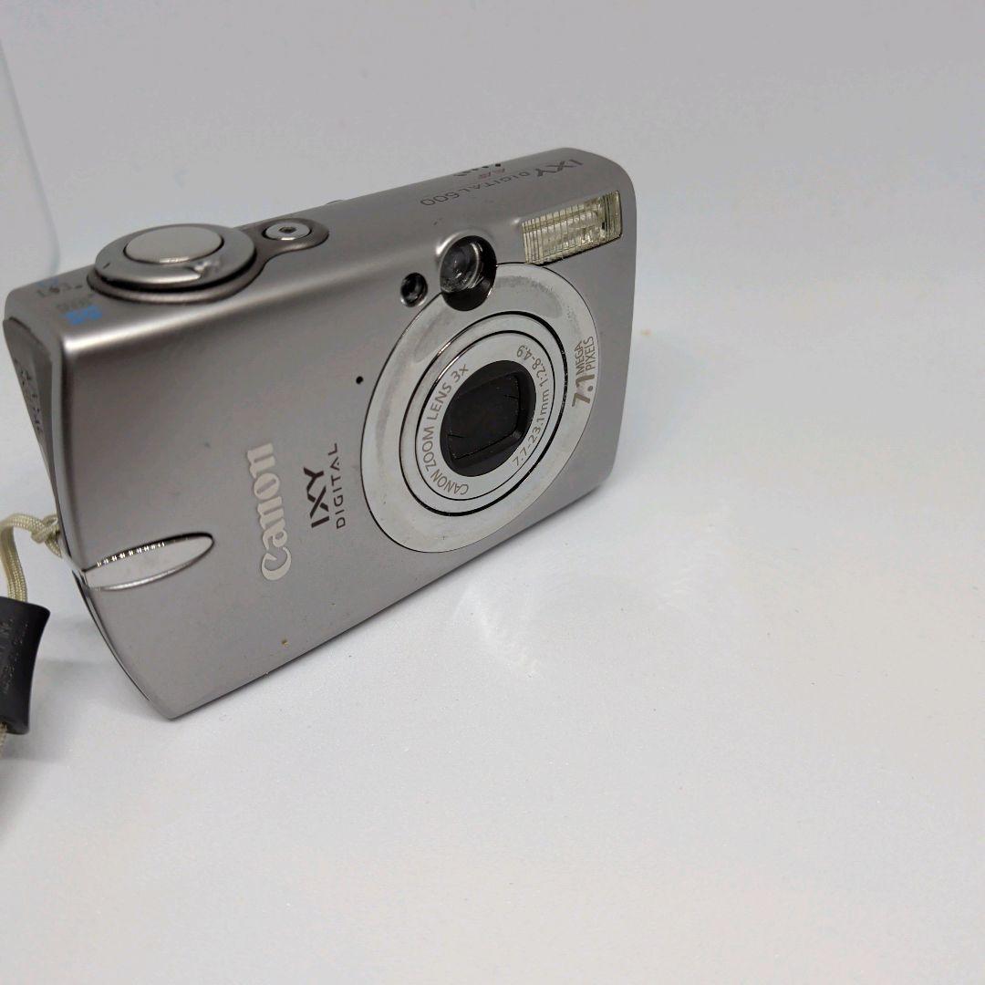 【美品】Canon IXY DIGITAL 600 シルバー コンデジ