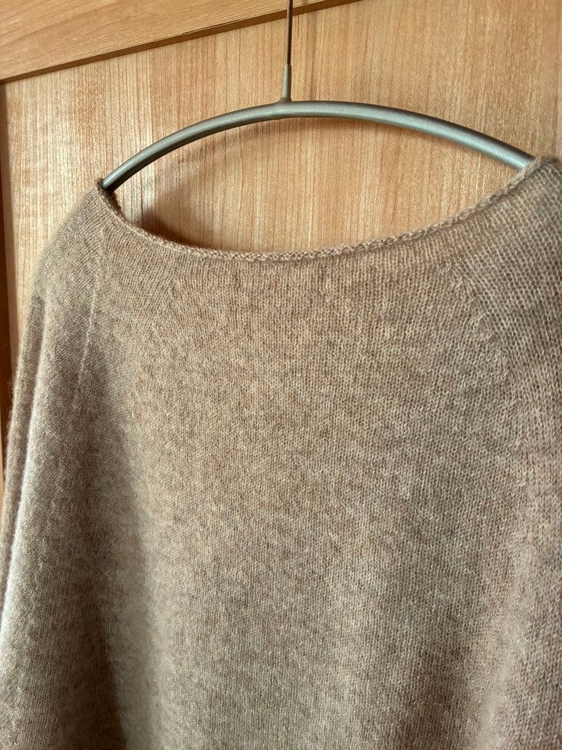 【美品】Plage Baby Alpaca ラグラン プルオーバー