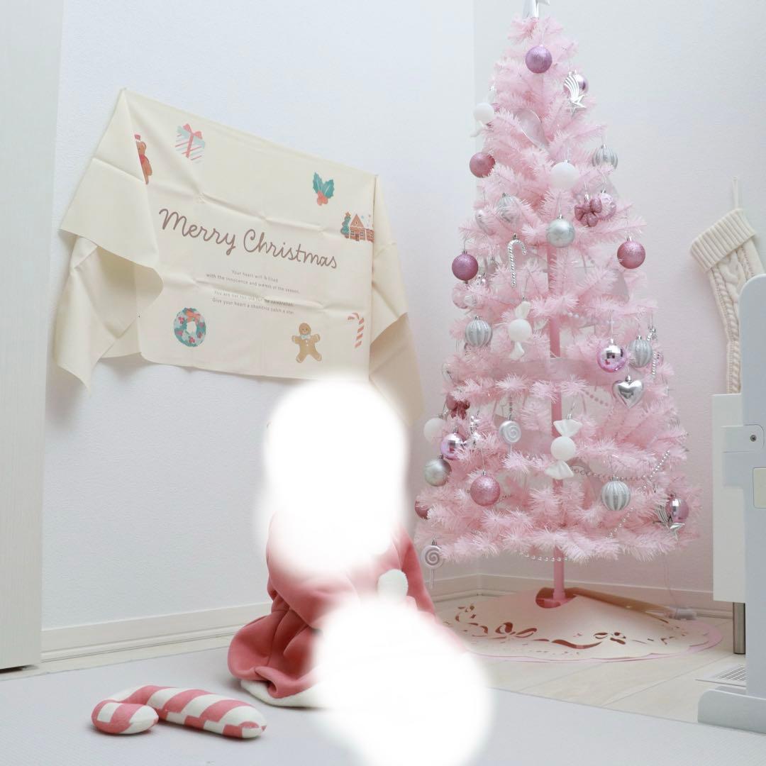 Francfranc クリスマスツリー ピンク 150cm 美品