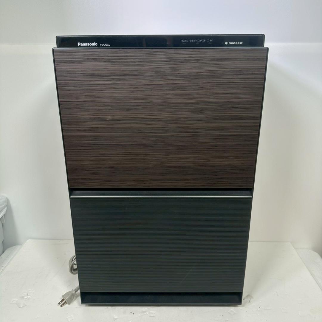 【良品】パナソニック F-VC70XU 空気清浄機 加湿機能付