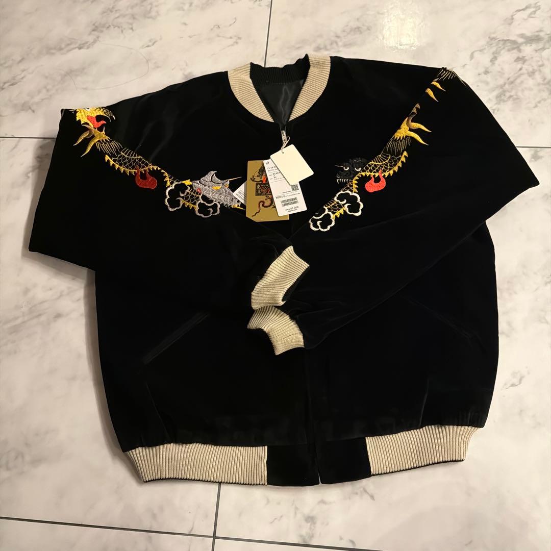 BEAMS JAPAN 別注 東洋テーラー ゴジラ スカジャン XL