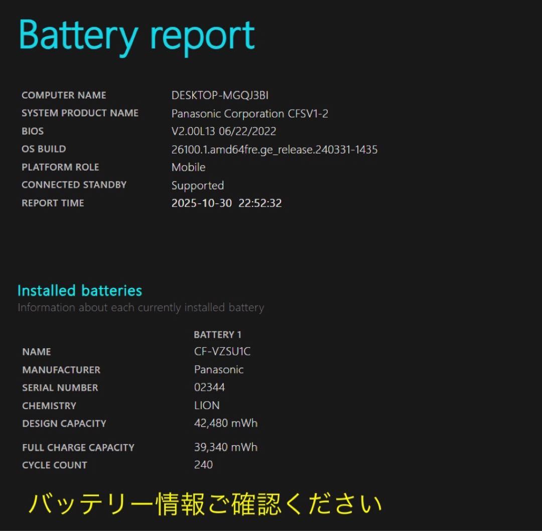 レッツノート CF-SV1 16GB /11世代Core i5/office付き