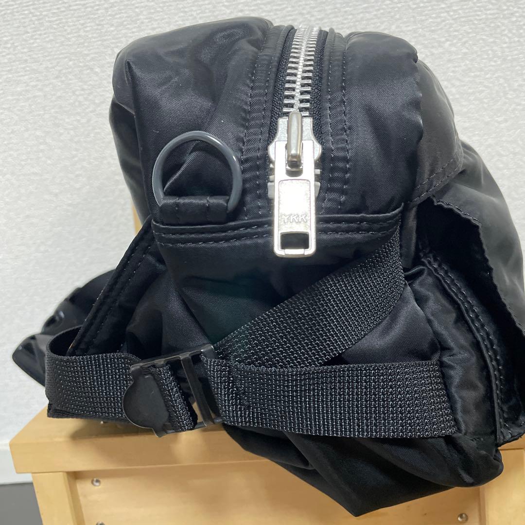 極美品　ポーター　タンカー　ボディバッグ　ウエストバッグ　2way 黒