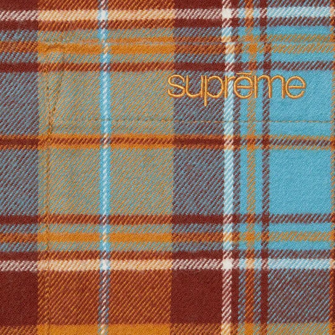 トップス Supreme Plaid Flannel Shirt Rust XL