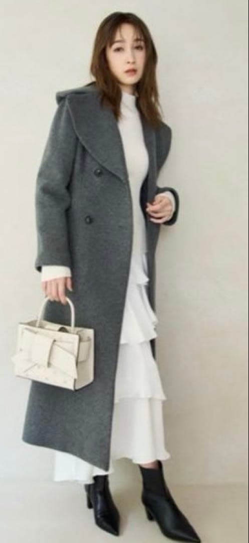 完売品FRAY I.D サテンランダムティアードスカート