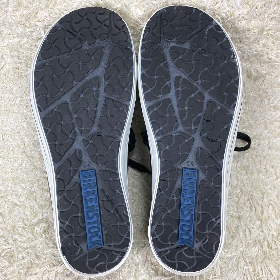 『未使用級』ビルケンシュトック　職業靴　QO500 レザースニーカー　ブラック