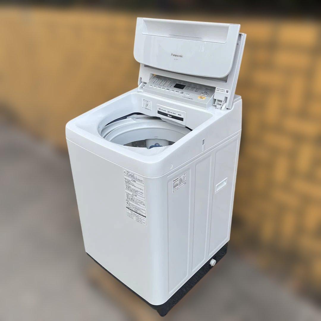 Panasonic 縦型洗濯機 NA-F8AE5 2017年製　【美品】