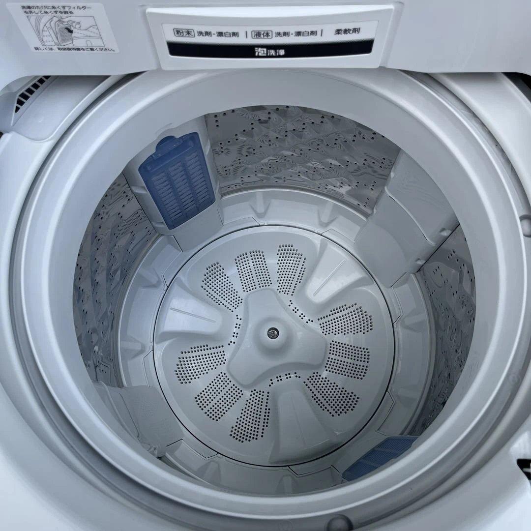 Panasonic 縦型洗濯機 NA-F8AE5 2017年製　【美品】