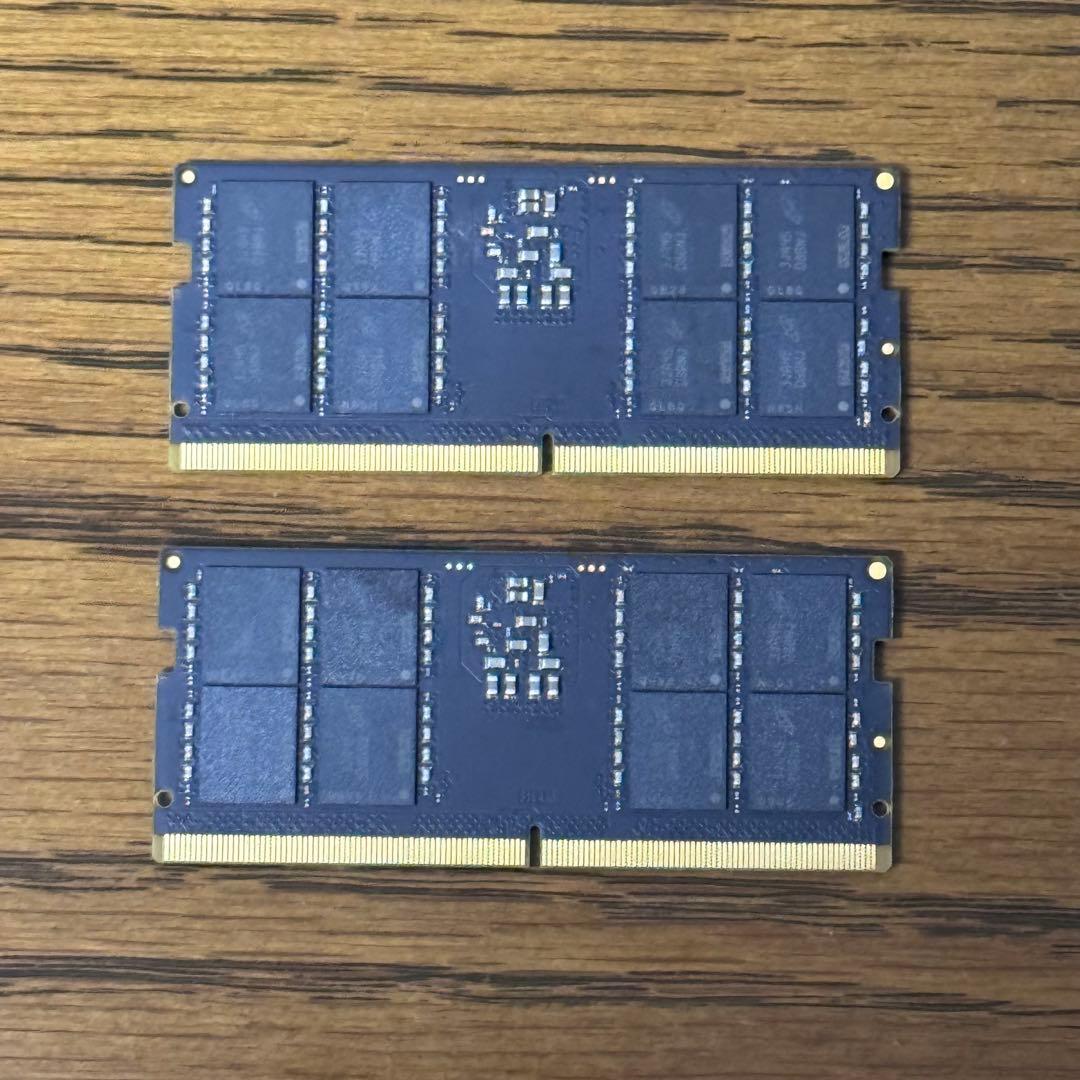 Crucial DDR5-4800 SODIMM 64GB (32GB x2枚)