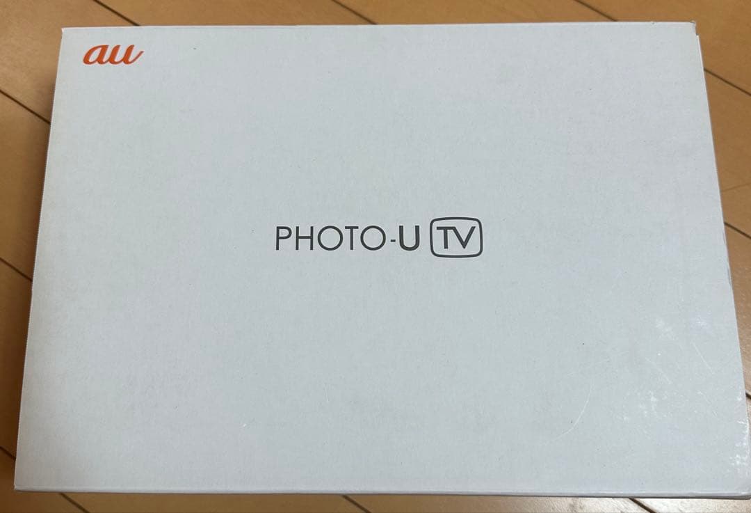 au PHOTO-U TV 美品