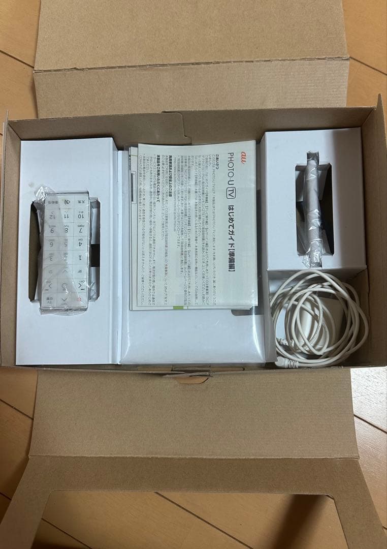 au PHOTO-U TV 美品