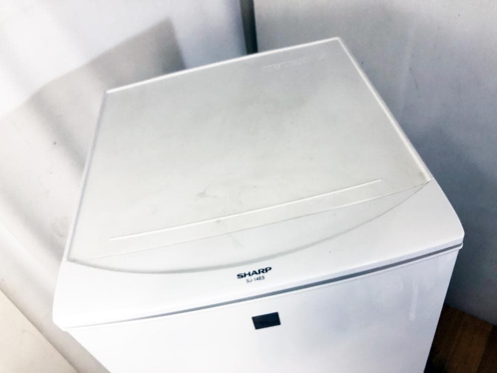 30日迄！送料無料★SHARP　冷凍冷蔵庫【SJ-14E5-KW】