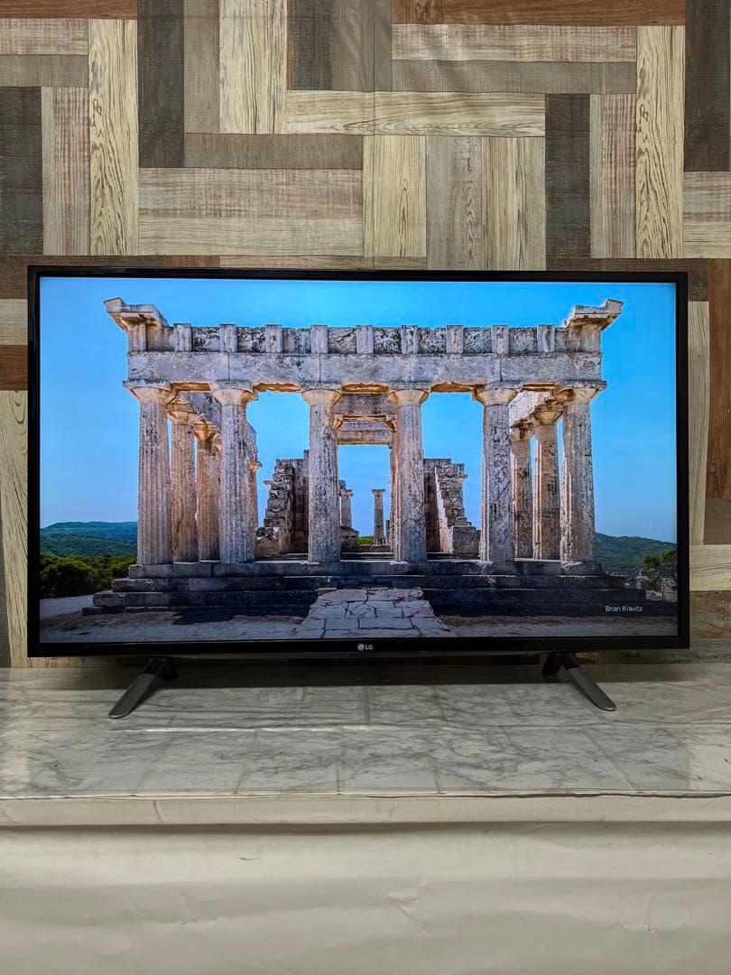 即日受渡❣️全国送料込LG43型4K液晶テレビ　外付けHDD録画可能