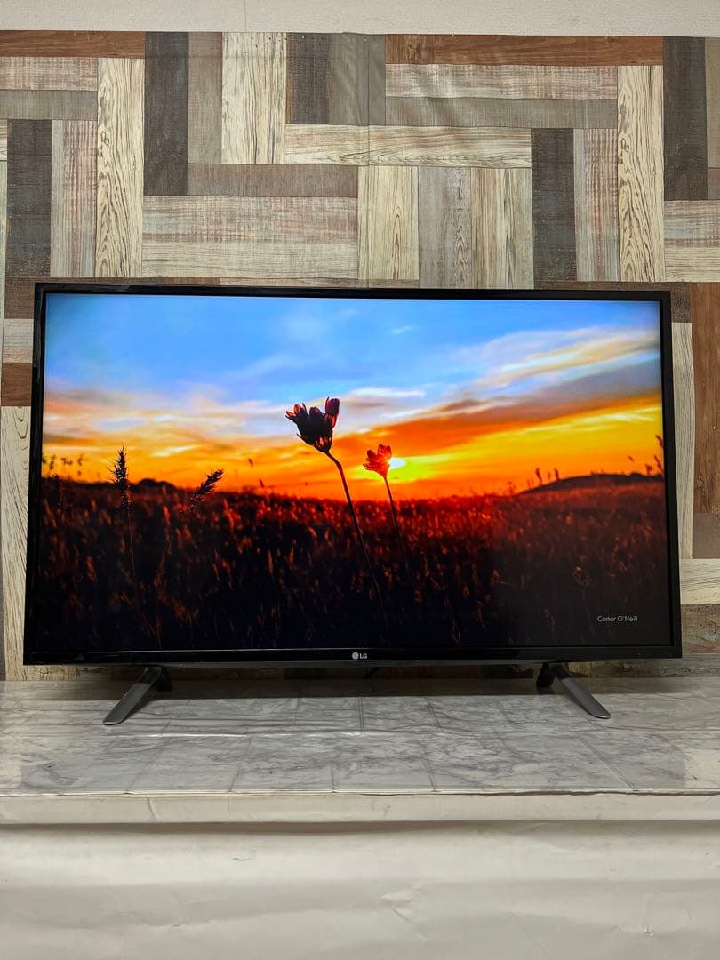 即日受渡❣️全国送料込LG43型4K液晶テレビ　外付けHDD録画可能