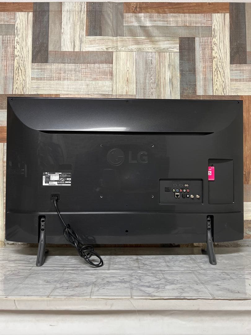 即日受渡❣️全国送料込LG43型4K液晶テレビ　外付けHDD録画可能