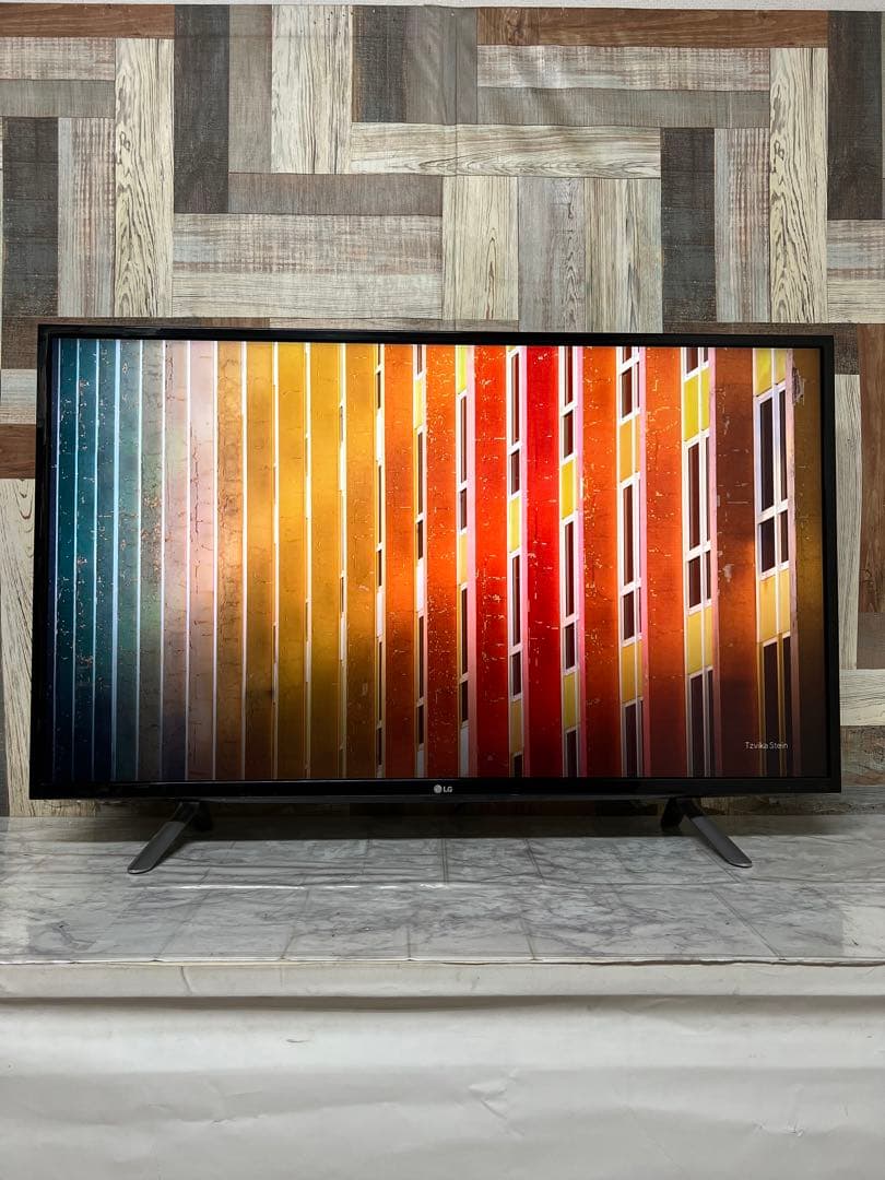 即日受渡❣️全国送料込LG43型4K液晶テレビ　外付けHDD録画可能