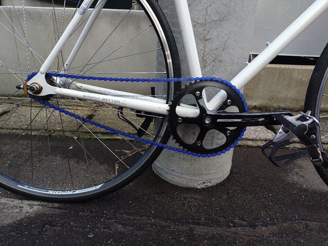 386　希少モデル FUJI TRACK LE フジ トリック クロモリ