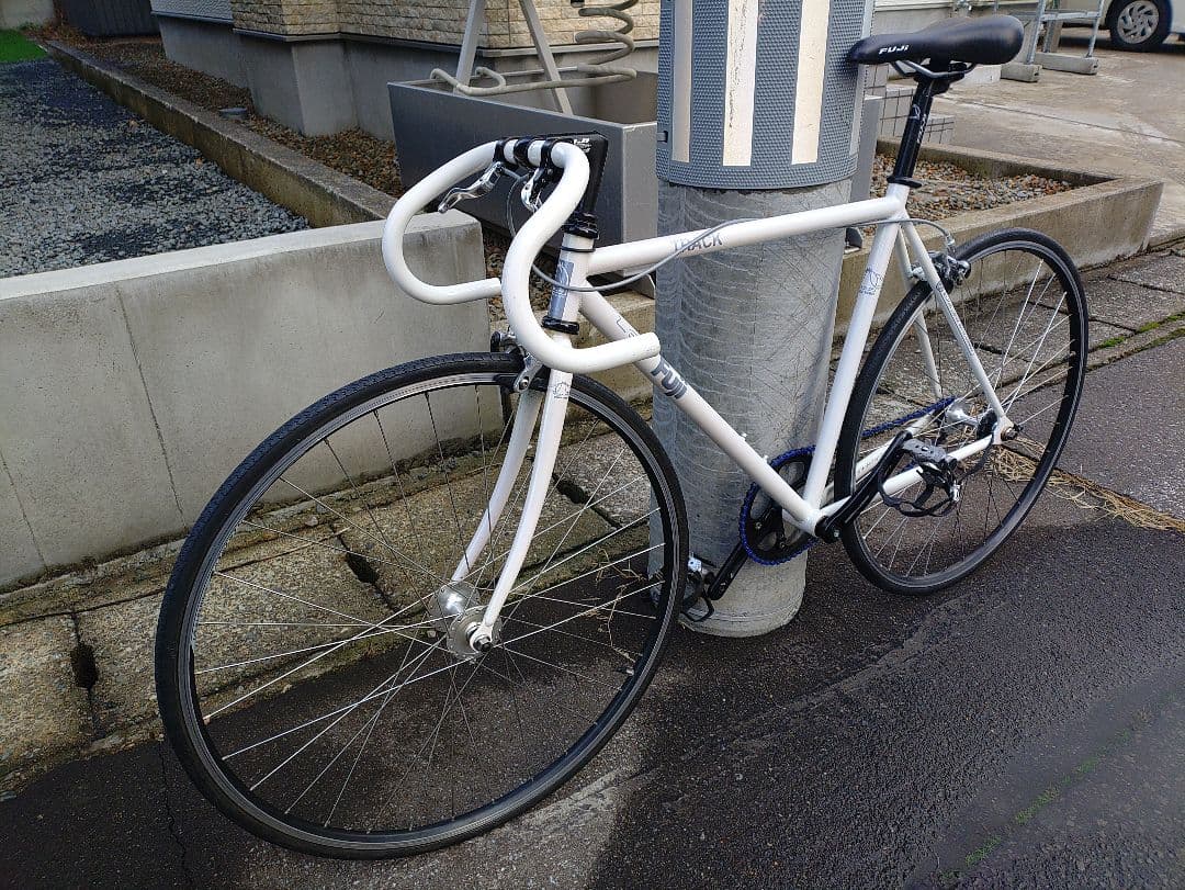 386　希少モデル FUJI TRACK LE フジ トリック クロモリ