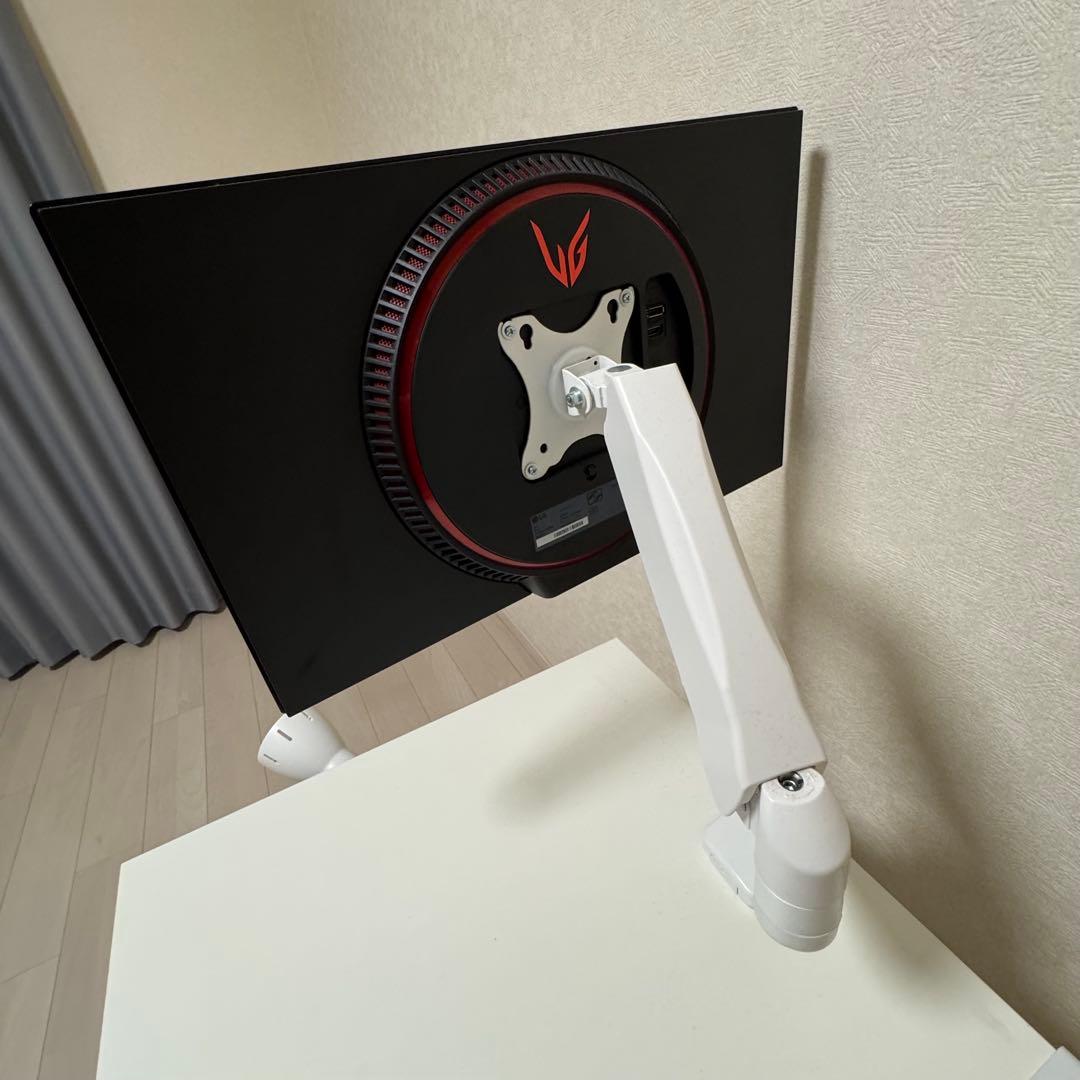 LG ゲーミングモニター 23.8インチ アームセット