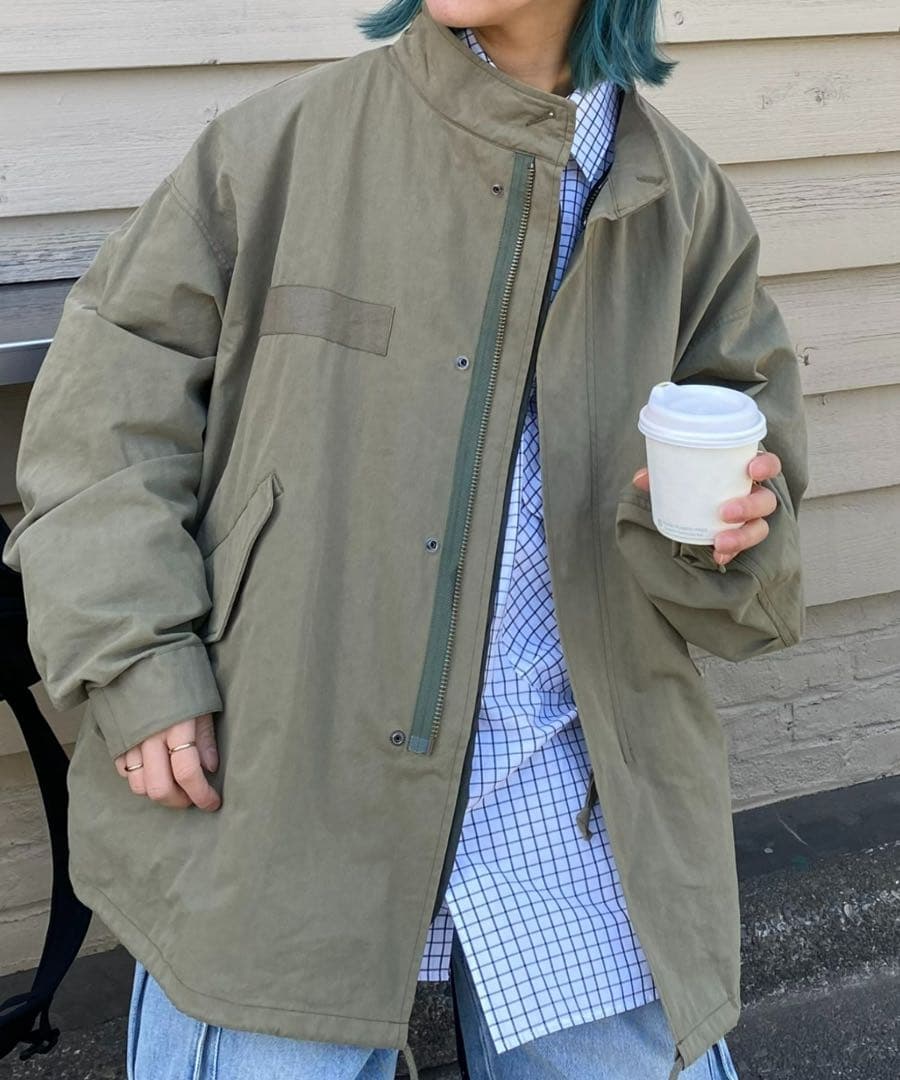 CIAOPANIC TYPYユニセックスマルチウェイM-65ショートモッズコート