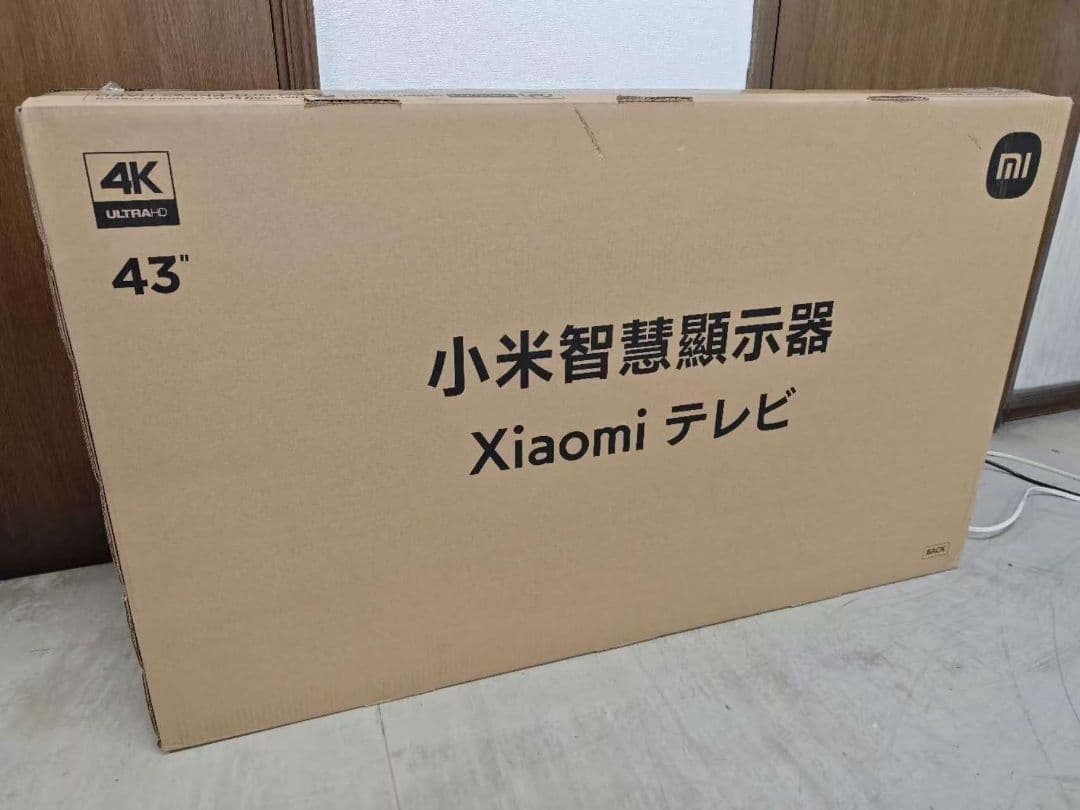 (テ56）新品Xiaomi テレビ 43インチ A Pro 4K
