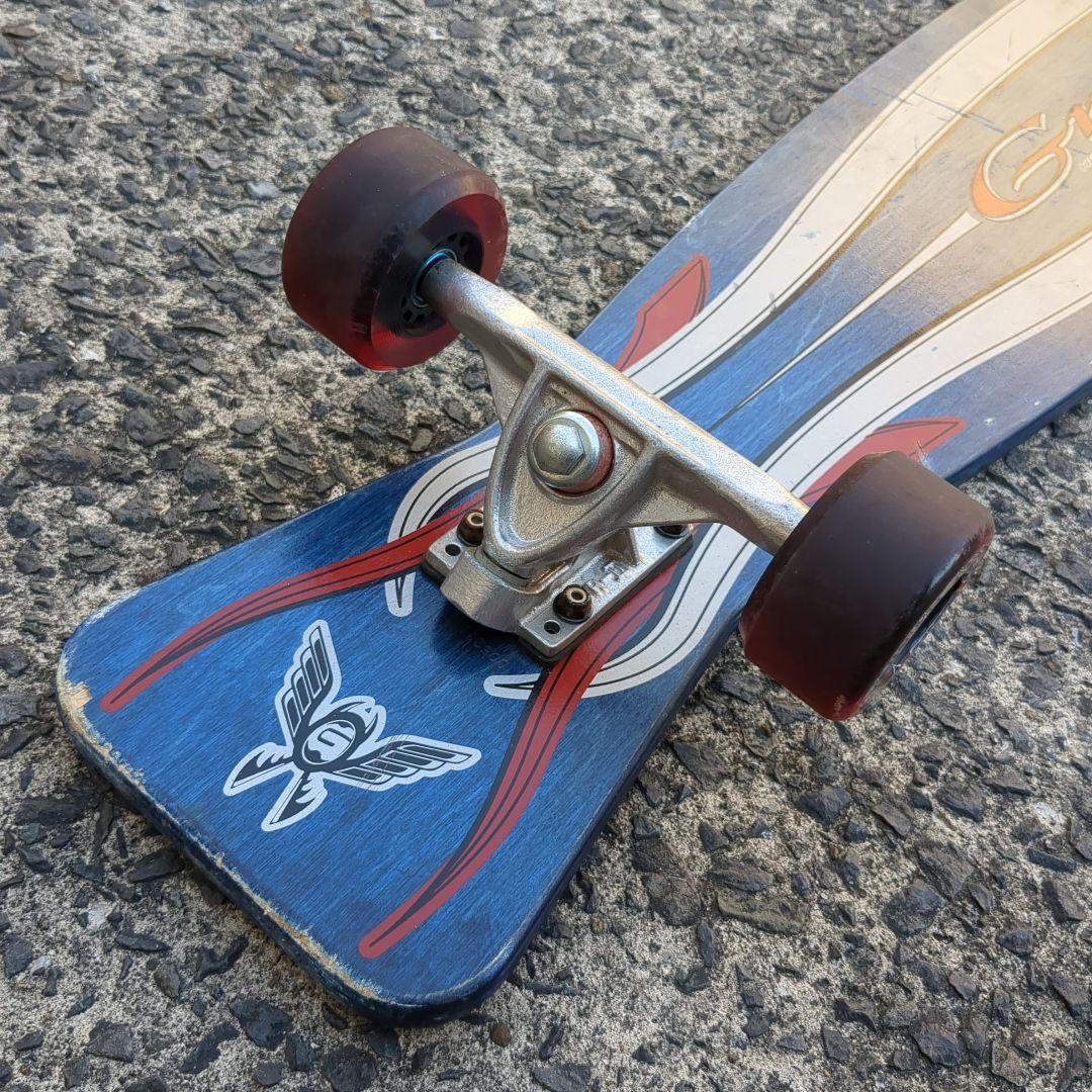 GRAVITY　ダウンヒル　ロングスケートボード　47インチ　ランダルトラック