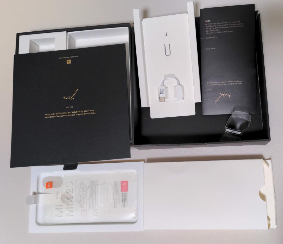 Xiaomi Mi MIX 2S 白 6/64GB 美品 Android15