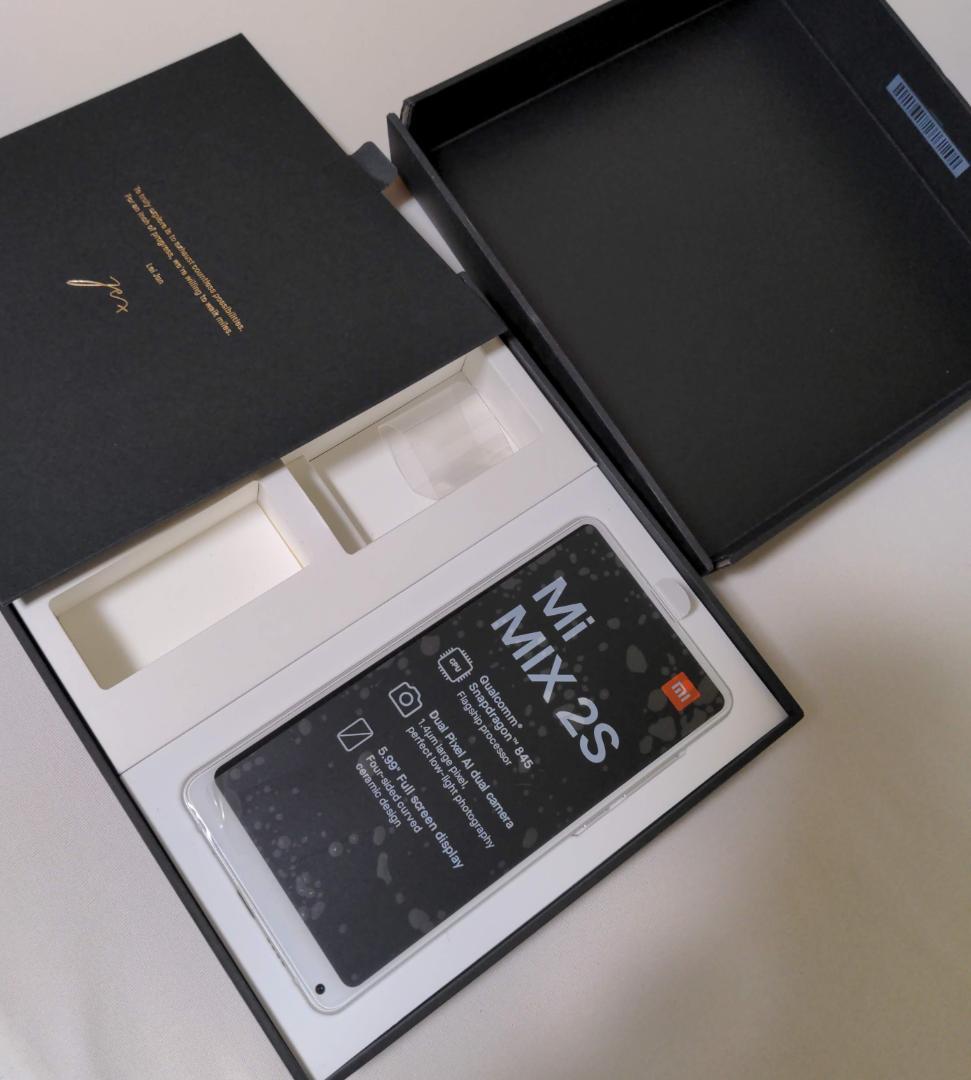 Xiaomi Mi MIX 2S 白 6/64GB 美品 Android15