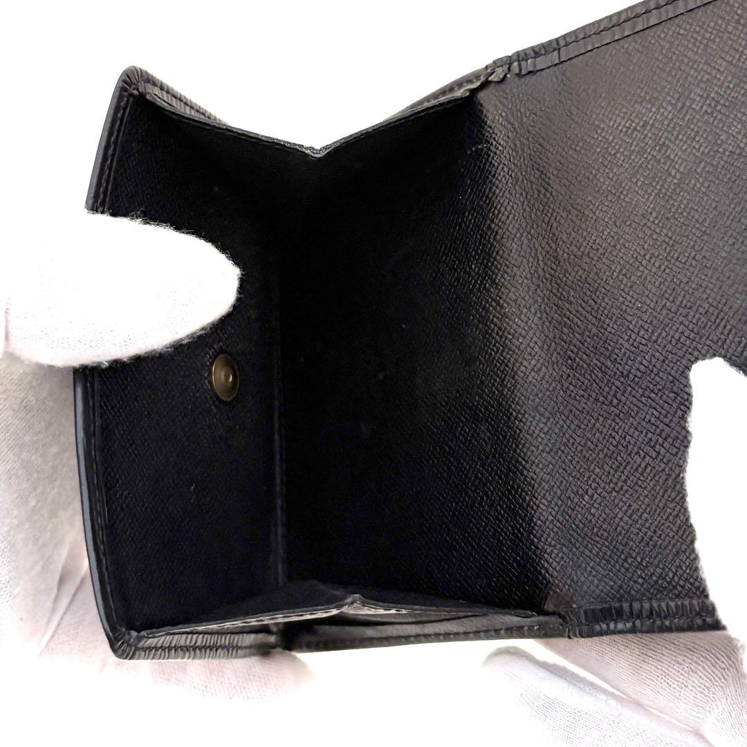 鑑定済⭐ルイヴィトン Wホック エピ ポルトモネ ビエ カルト クレディ 財布