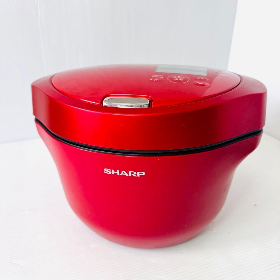 SHARP 水なし自動調理鍋 ヘルシオ 2.4Lタイプ KN-HW24G-R