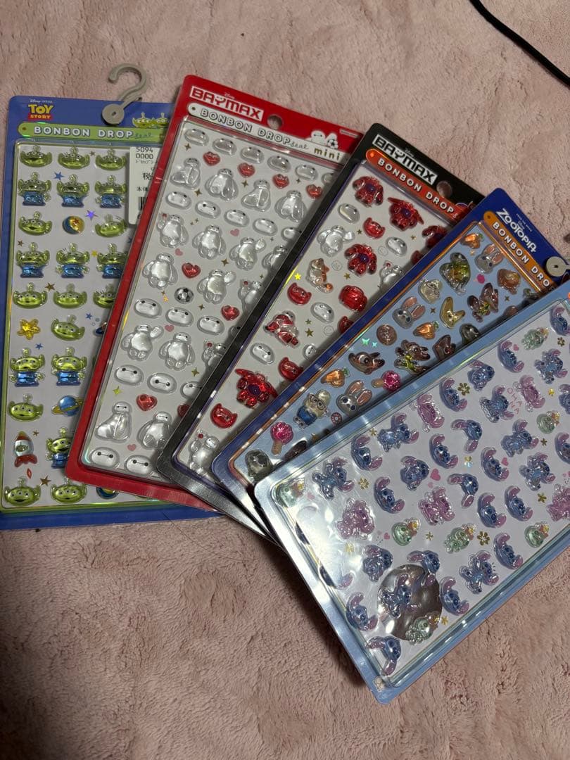 ボンボンドロップシール　ズートピアミニ　ディズニー