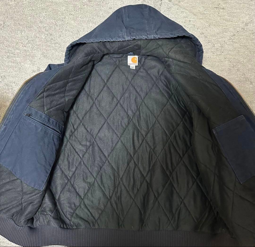 【即日発送】Carhartt アクティブジャケットダックジャケット　ネイビー