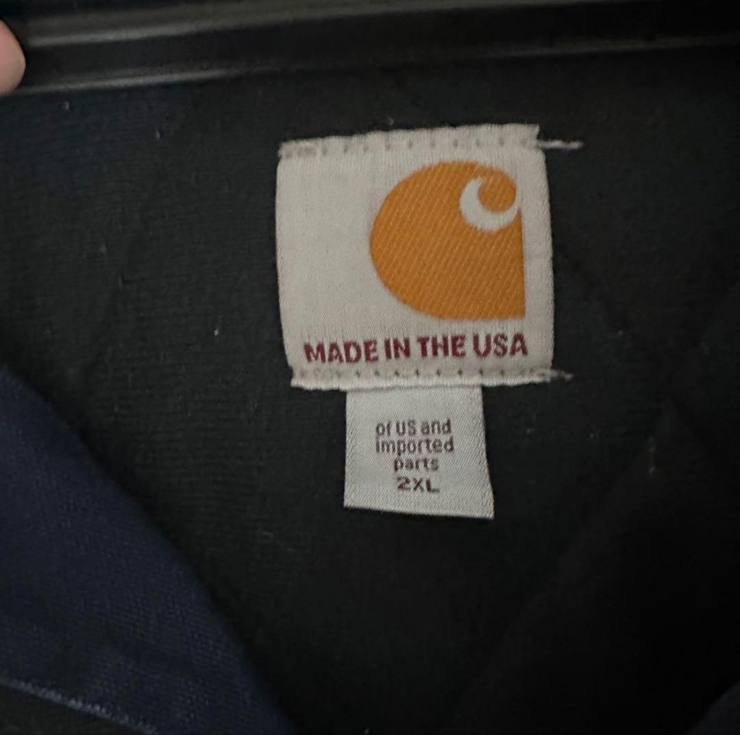 【即日発送】Carhartt アクティブジャケットダックジャケット　ネイビー