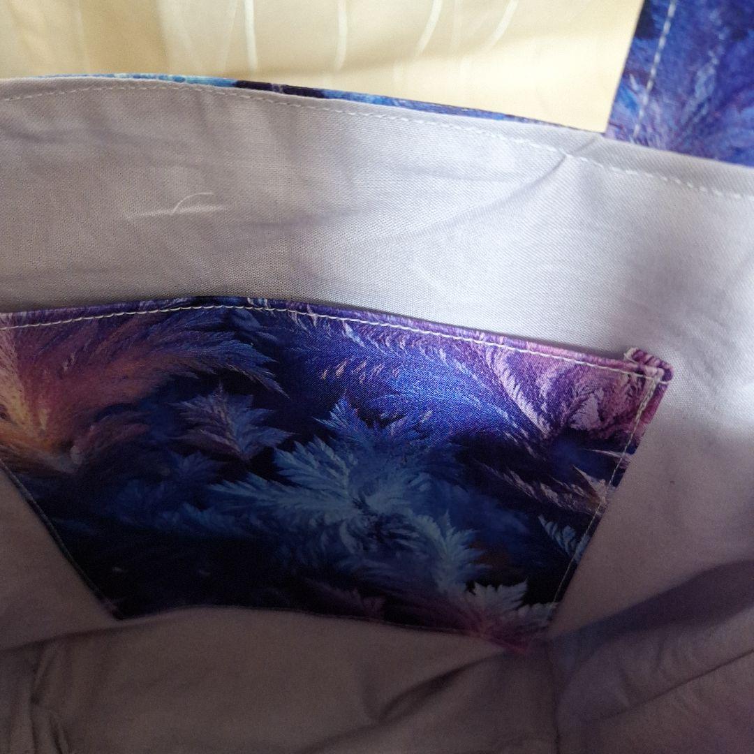 激レアねこパネル生地　ハンドメイド　ミニバック　ポーチ