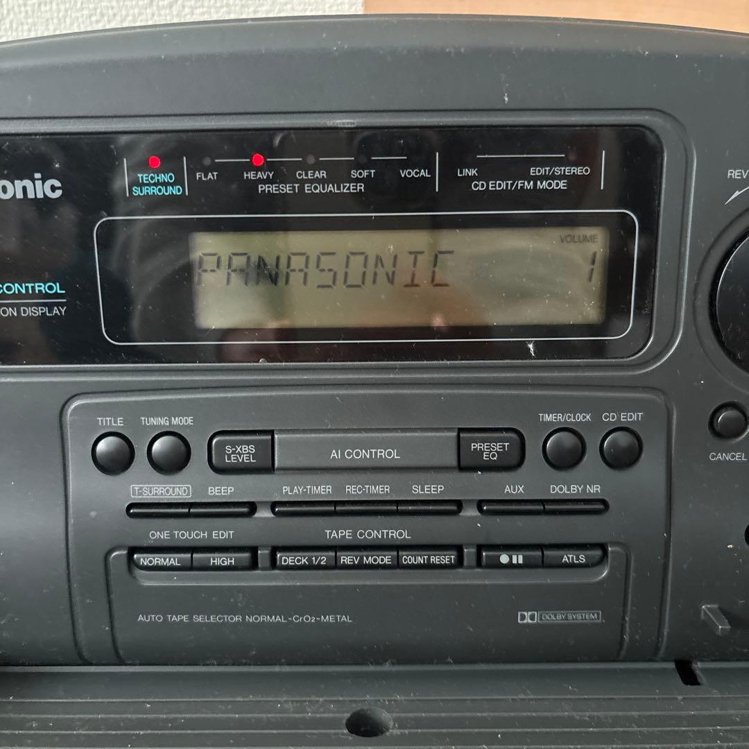 Panasonic RX-DT707 ラジカセ コブラトップ