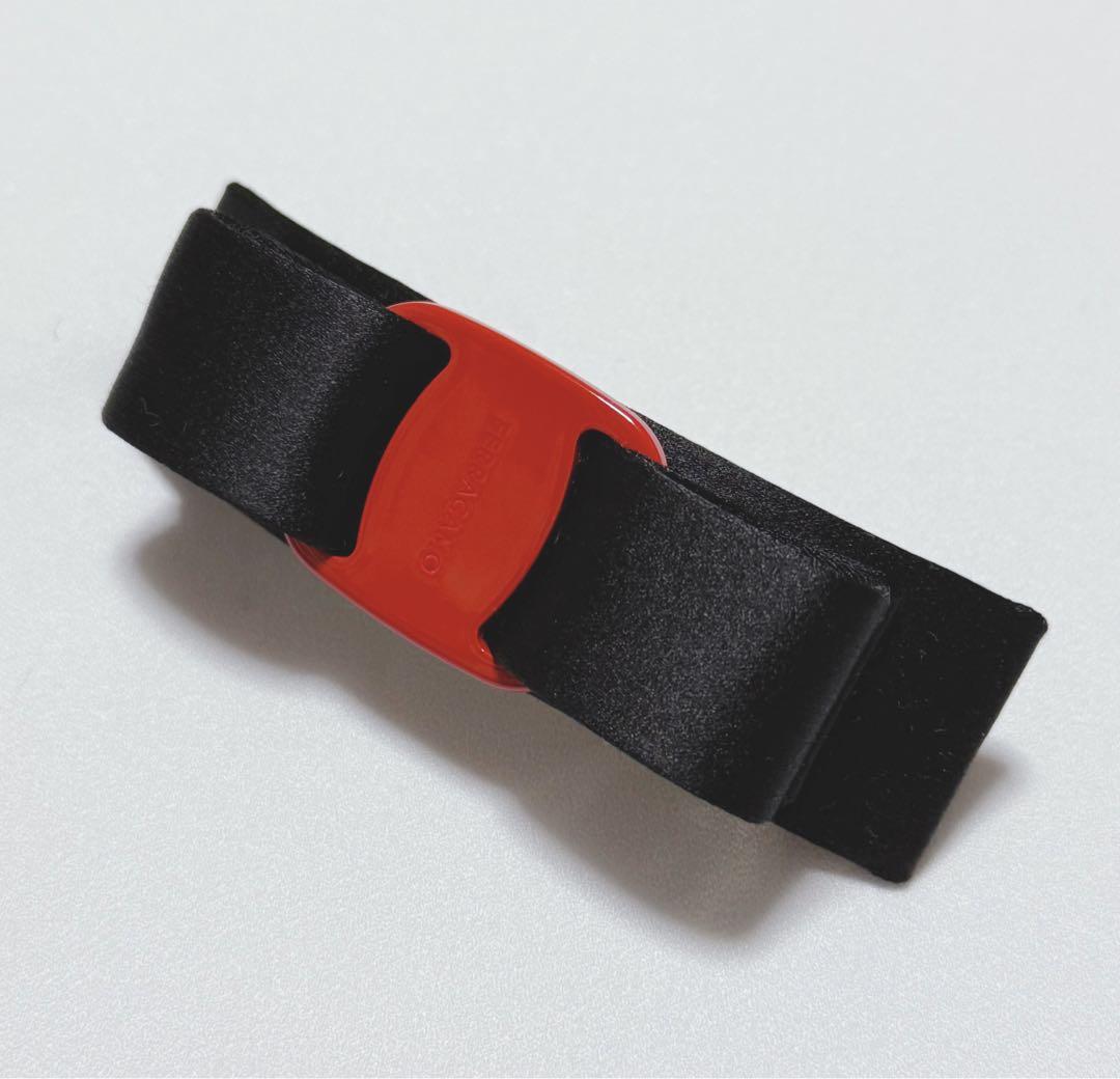 【お値下げ中】新品 FERRAGAMO フェラガモ ヴァラリボン バレッタ