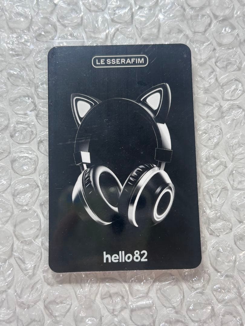 LESSERAFIM hello82 チェウォン　spaghetti トレカ